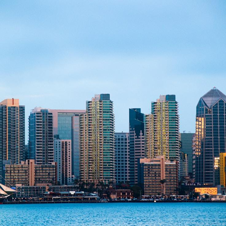 City skyline in Lisbon, Portugal
